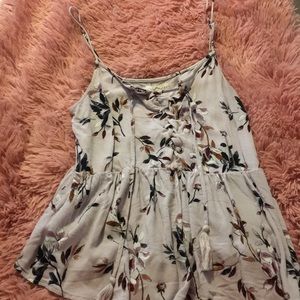 LA Hearts Floral Top